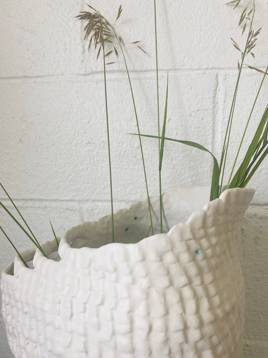 Large Textured Vessel